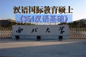 西北大学考研专业课《354汉语基础》一对一辅导